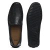 Leather moccasins with woven vamp Leather moccasins with woven vamp