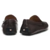 Leather moccasins with woven vamp Leather moccasins with woven vamp