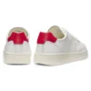 Leather sneakers with gold-tone logo