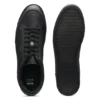 Leather sneakers with monogram paneling