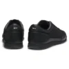 Leather sneakers with monogram paneling