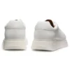 Leather sneakers with rubber outsole