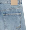 Light-blue wide-leg jeans in rigid denim Light-blue wide-leg jeans in rigid denim