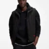 Lightweight gilet with vertical quilting