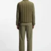 Lightweight gilet with vertical quilting