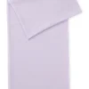 Lightweight wool scarf with fringed trims