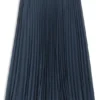 Lined skirt in plissé tulle