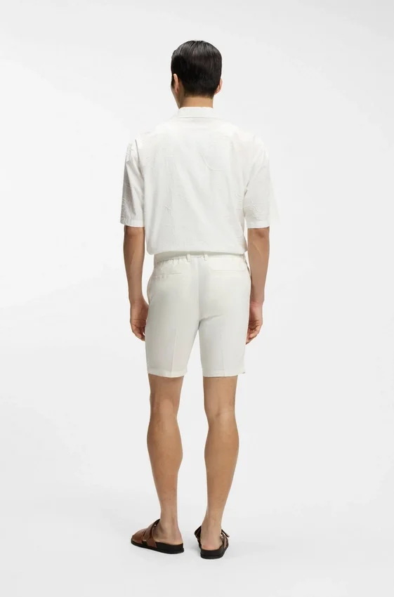 Linen-blend shorts in a modern fit Linen-blend shorts in a modern fit