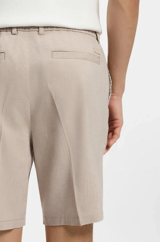 Linen-blend shorts in a modern fit Linen-blend shorts in a modern fit