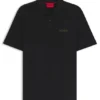 Logo-appliqué polo shirt in cotton piqué