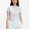 Logo-artwork slim-fit T-shirt in cotton jersey
