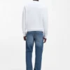 Logo-artwork sweatshirt in cotton terry