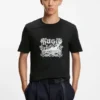 Logo-artwork T-shirt in cotton jersey