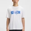 Logo-artwork T-shirt in cotton jersey
