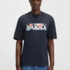 Logo-artwork T-shirt in cotton jersey
