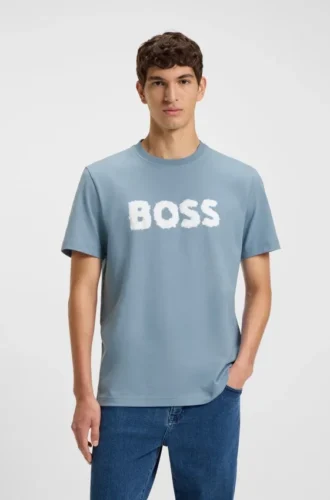 Logo-artwork T-shirt in cotton jersey