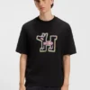 Logo-artwork T-shirt in cotton jersey