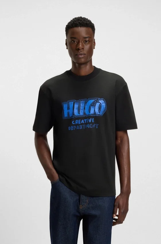 Logo-artwork T-shirt in cotton jersey Logo-artwork T-shirt in cotton jersey
