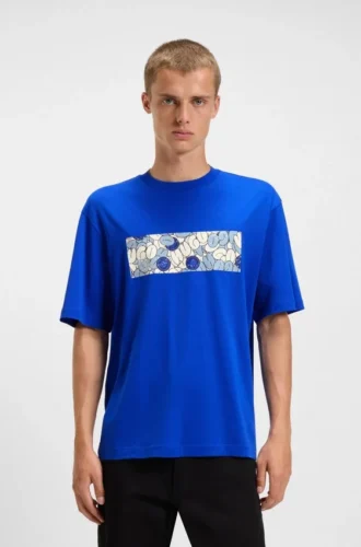 Logo-artwork T-shirt in cotton jersey Logo-artwork T-shirt in cotton jersey