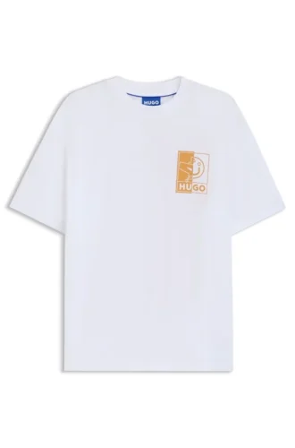 Logo-artwork T-shirt in cotton jersey