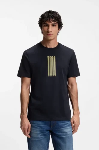 Logo-artwork T-shirt in cotton jersey