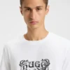 Logo-artwork T-shirt in cotton jersey