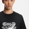Logo-artwork T-shirt in cotton jersey