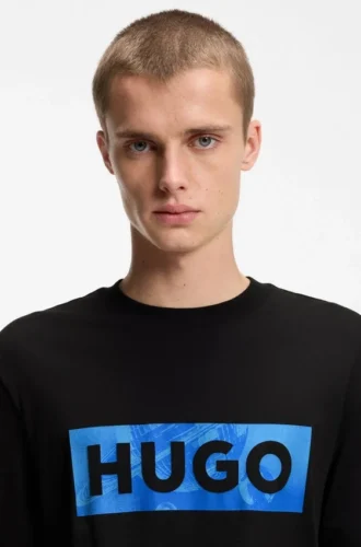 Logo-artwork T-shirt in cotton jersey