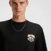 Logo-artwork T-shirt in cotton jersey