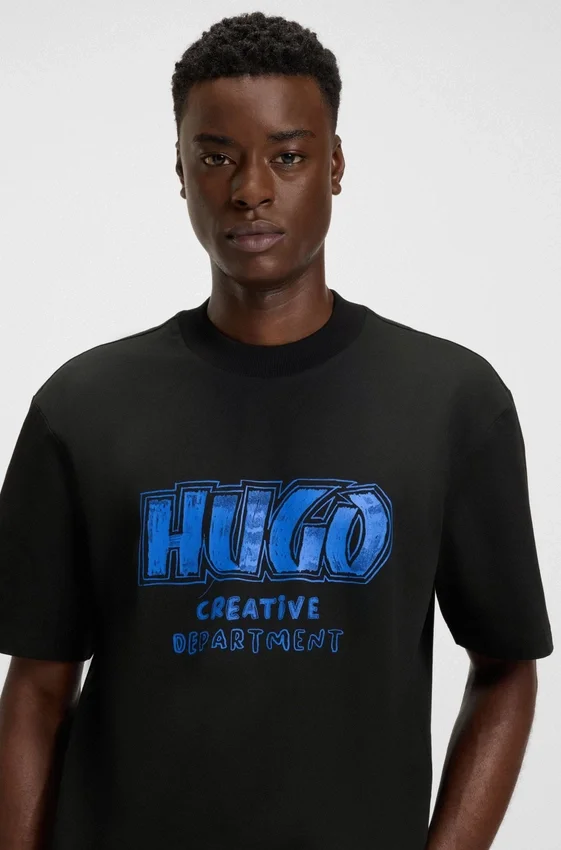 Logo-artwork T-shirt in cotton jersey Logo-artwork T-shirt in cotton jersey