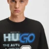 Logo-artwork T-shirt in cotton jersey
