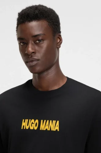Logo-artwork T-shirt in cotton jersey