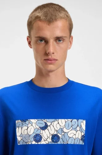 Logo-artwork T-shirt in cotton jersey Logo-artwork T-shirt in cotton jersey