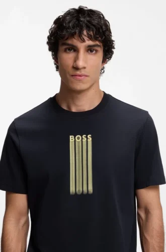 Logo-artwork T-shirt in cotton jersey