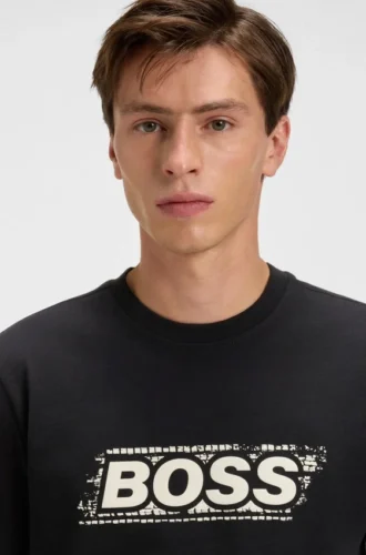 Logo-artwork T-shirt in cotton jersey