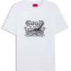 Logo-artwork T-shirt in cotton jersey