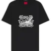 Logo-artwork T-shirt in cotton jersey