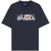 Logo-artwork T-shirt in cotton jersey
