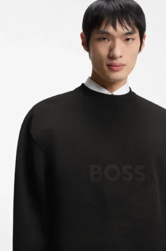 Logo-artwork T-shirt in cotton terry