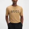 Logo-artwork T-shirt in mercerised cotton