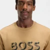 Logo-artwork T-shirt in mercerised cotton