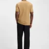 Logo-artwork T-shirt in mercerised cotton