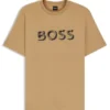 Logo-artwork T-shirt in mercerised cotton