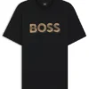 Logo-artwork T-shirt in mercerised cotton