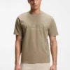 Logo-artwork T-shirt in stretch cotton Logo-artwork T-shirt in stretch cotton