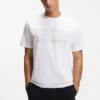 Logo-artwork T-shirt in stretch cotton Logo-artwork T-shirt in stretch cotton