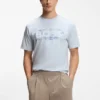 Logo-artwork T-shirt in stretch cotton Logo-artwork T-shirt in stretch cotton