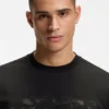 Logo-artwork T-shirt in stretch cotton