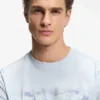 Logo-artwork T-shirt in stretch cotton Logo-artwork T-shirt in stretch cotton