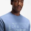 Logo-artwork T-shirt in stretch cotton Logo-artwork T-shirt in stretch cotton